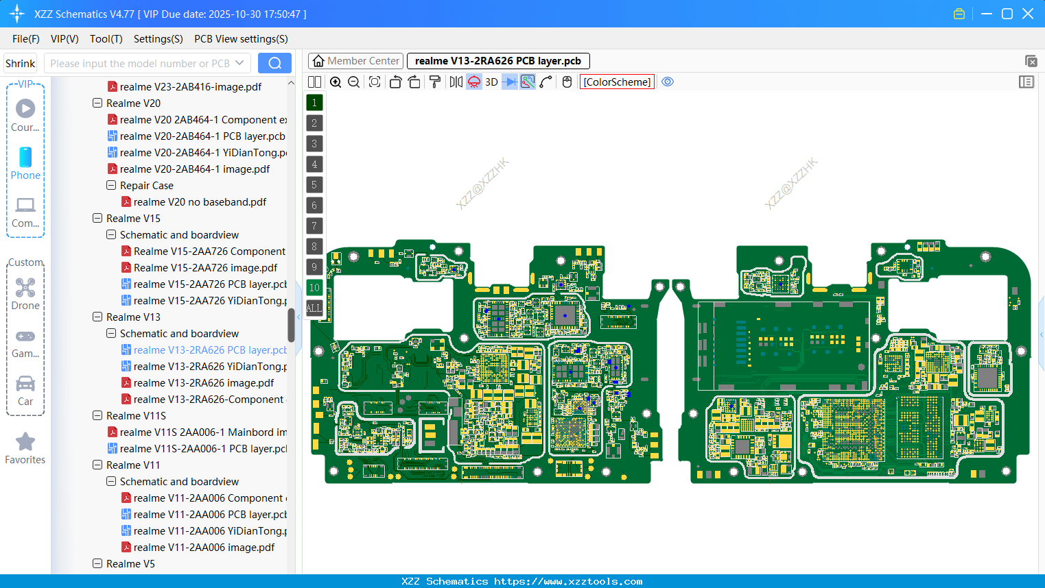 Realme V13-2RA626 PCB Layer